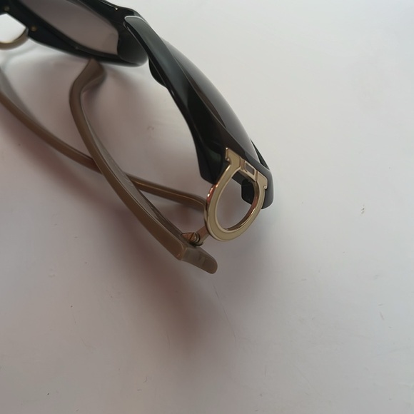 Salvatore Ferragamo Black Sunglasses